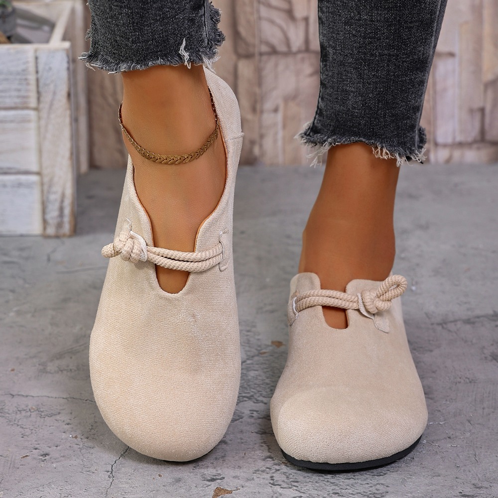 Women'S Shoes - Mocasines planos para mujer, con punta