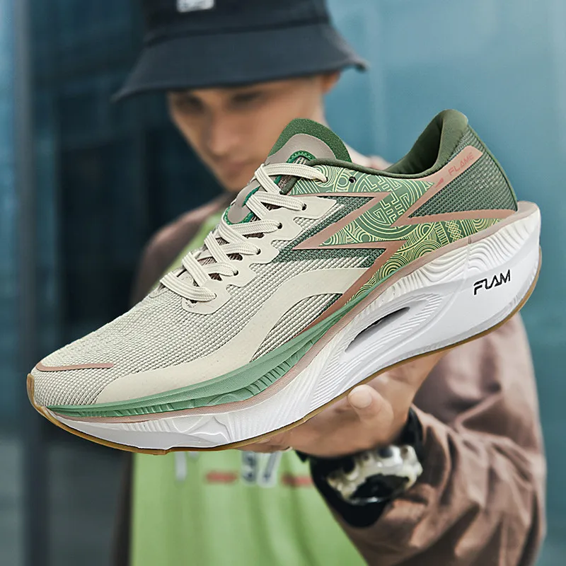 Zapatillas para correr con pla - Breathable Mesh Athletic Shoes reseña y precio