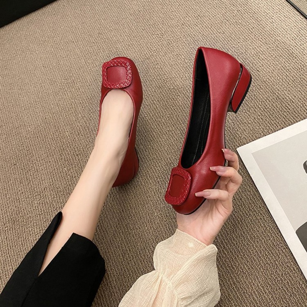 Zapatos de cuero suave con sue - Women'S Shoes reseña y precio